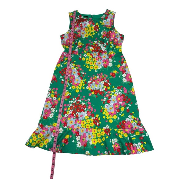 Springtime Floral Shift Dress | Talbots - Size 8 - Picture 11 of 13
